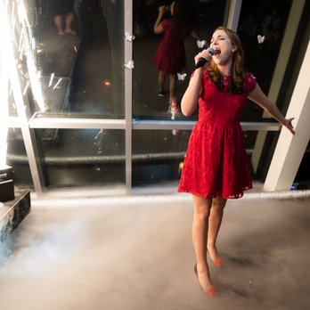 Royal Entertainment - Cold Fountain Sparklers and fog cloud during broadway number - Photo Booth Rentals Near Me - South Hackensack, New Jersey