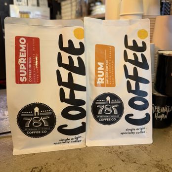 787 Coffee - Supremo blend (more acidic) and Rum blend (cinnamon!) - Coffee & Tea Near Me - New York, New York 787 Coffee - Supremo blend (more acidic) and Rum blend (cinnamon!) - Coffee & Tea Near Me - New York, New York