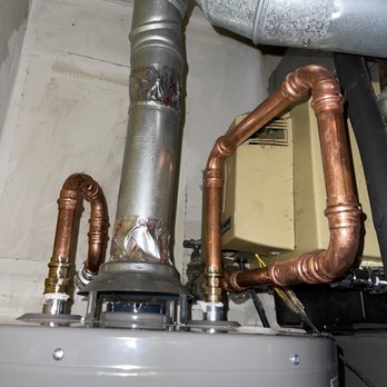 Red Hot Drain - New Propressed water lines installed. 40 gallon Rheem water heater installed in the customers closet. In and out! - Plumbing Near Me Red Hot Drain - New Propressed water lines installed. 40 gallon Rheem water heater installed in the customers closet. In and out! - Plumbing Near Me