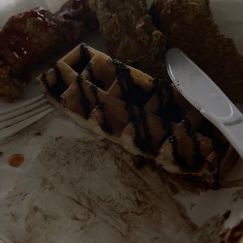Waffles and Whatnot - Chocolate drizzle with whipped cream on the side. So delicious - Waffles Near Me - Anchorage, Alaska Waffles and Whatnot - Chocolate drizzle with whipped cream on the side. So delicious - Waffles Near Me - Anchorage, Alaska