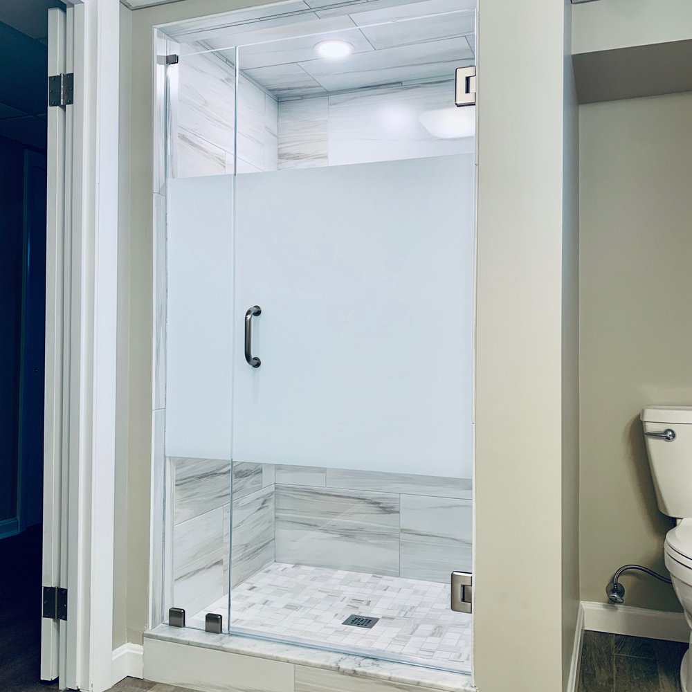 BC Custom Builders - standing shower glass door addition - Tiling Near Me - Marlborough, Massachusetts BC Custom Builders - standing shower glass door addition - Tiling Near Me - Marlborough, Massachusetts