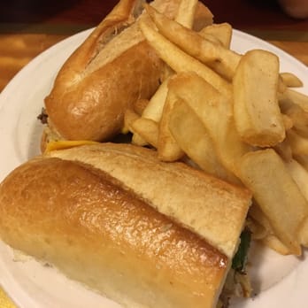 Georgia Diner - Philly cheesesteak with fries on the side. - Diners Near Me - Elmhurst, New York Georgia Diner - Philly cheesesteak with fries on the side. - Diners Near Me - Elmhurst, New York