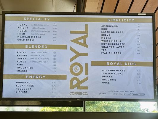 Menu photo 1 Royal Coffee Meridian, ID