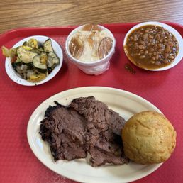 1 Meat Plate, Brisket