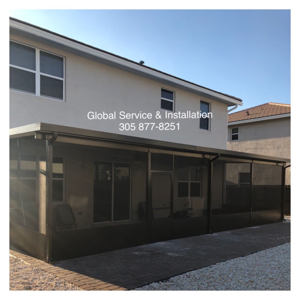 Slide of Global Service & Installation
