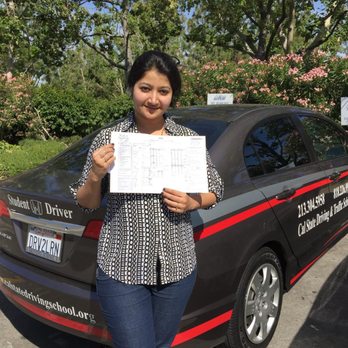 Cal State Driving School - student learned from Cal State Driving school and passed drive test at Simi Valley DMV - Driving Schools Near Me - Los Angeles, California
