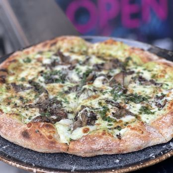Zaya - Mushroom pizza - Lounges Near Me - Los Angeles, California