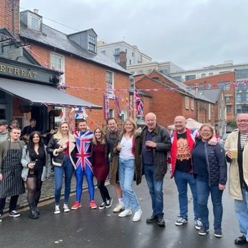 The Retreat - The Retreat celebrates the King's Coronation. - Pubs Near Me - Reading, RDG The Retreat - The Retreat celebrates the King's Coronation. - Pubs Near Me - Reading, RDG