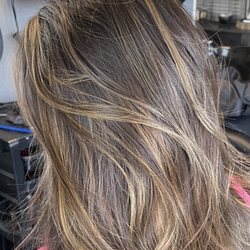 Belle Vie Hair Studio - Sun kissed caramel lights.