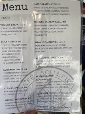 Menu photo 8 Cafe Aquatica Jenner, CA Menu photo 8 Cafe Aquatica Jenner, CA
