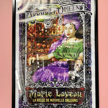 Voodoo Doughnut - Voodoo queen New Orleans art - Donuts Near Me - Chicago, Illinois