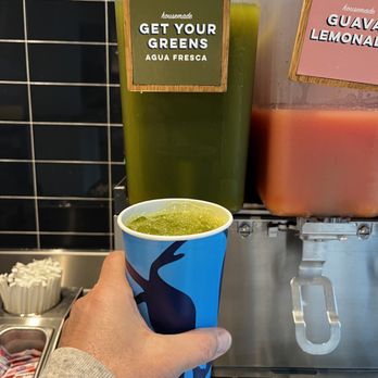 Mendocino Farms - My homemade beverage. Got my greens! - Salad Near Me - Seattle, Washington