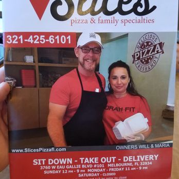 Slices Pizza - What a great family with a great family business! - Pizza Near Me - Melbourne, Florida Slices Pizza - What a great family with a great family business! - Pizza Near Me - Melbourne, Florida
