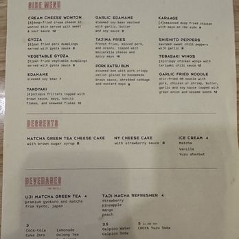 Tajima Ramen Maui - Menu - Ramen Near Me - Kihei, Hawaii Tajima Ramen Maui - Menu - Ramen Near Me - Kihei, Hawaii