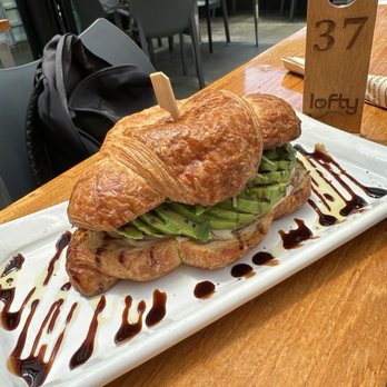 Lofty Coffee - Turkey Avocado Mozzarella Sandwich - Coffee & Tea Near Me - San Diego, California