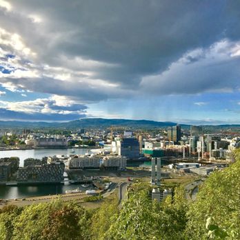 Ekebergrestauranten - View point just outside its main entrance - French Near Me - Oslo, 03