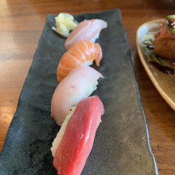 Moon Tree Sushi And Tapas - 4PC Nigiri (Happy Hour) - Sushi Bars Near Me - Seattle, Washington Moon Tree Sushi And Tapas - 4PC Nigiri (Happy Hour) - Sushi Bars Near Me - Seattle, Washington