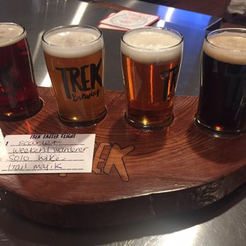 Trek Brewing Company - Sampler - Brewpubs Near Me - Newark, Ohio Trek Brewing Company - Sampler - Brewpubs Near Me - Newark, Ohio