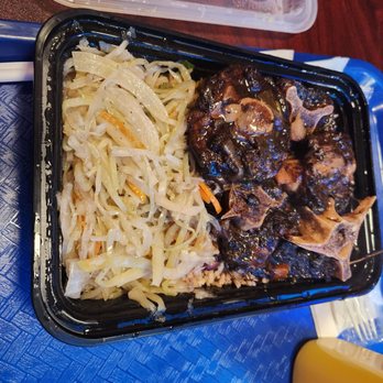 KM Island Cuisine - Oxtail Rice and Peas Vegetable (cabbage And carrots) - Caribbean Near Me - Baltimore, Maryland KM Island Cuisine - Oxtail Rice and Peas Vegetable (cabbage And carrots) - Caribbean Near Me - Baltimore, Maryland