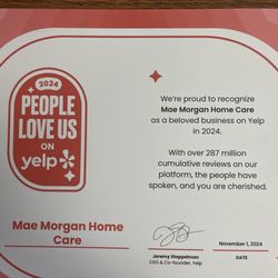 Mae Morgan Home Care