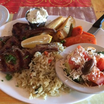 Takis Taverna - Lamb! I don't usually like lamb because of the smell but this one didn't have that smell that lamb meat usually has:) yum! - Greek Near Me - Vancouver, British Columbia