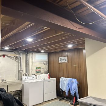 D.R. Electrical Contracting - Laundry updates .. added lighting - Electricians Near Me - Waymart, Pennsylvania D.R. Electrical Contracting - Laundry updates .. added lighting - Electricians Near Me - Waymart, Pennsylvania