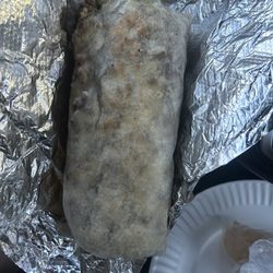 HEFTY California Burrito! (Heavier than a new born baby)