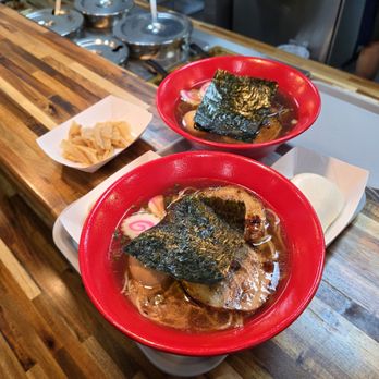 Noodle Factory - The Shoyu Ramens and Bamboo Shoots appetizer. - Ramen Near Me - Roanoke, Virginia Noodle Factory - The Shoyu Ramens and Bamboo Shoots appetizer. - Ramen Near Me - Roanoke, Virginia