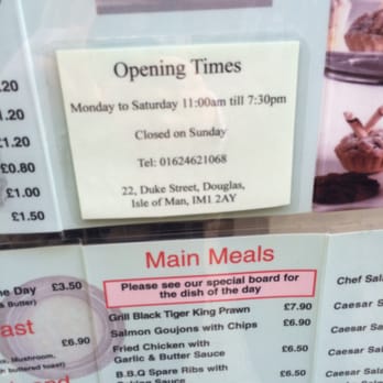A Cafe - Coffee & Tea Near Me - Isle Of Man, IOM