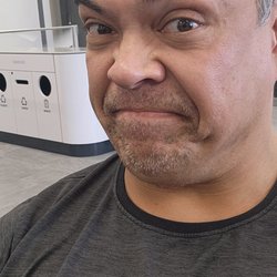 Bank of America Financial Center - Me waiting in the Lobby, angry and now disgruntled