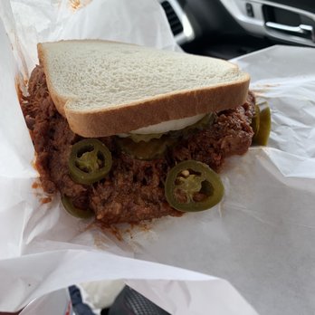 Circle 4 Bar-B-Q - Chopped beef!! HUGE! - Caterers Near Me - Navasota, Texas