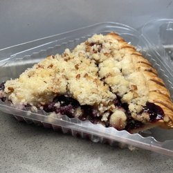 Everett and Elaine - Blueberry Streusel Pie
