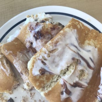 IHOP - The new cannoli pancakes  Not what they show in there menu photo - Breakfast & Brunch Near Me - Bay Shore, New York