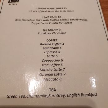 Gayeon - Desseet menu (March 2022) - Korean Near Me - Fort Lee, New Jersey