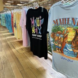 Maui Nix Surf Shop - The branded shirts had nice diverse design elements that would appeal to mostly anyone AND wear locally or in their home state.
