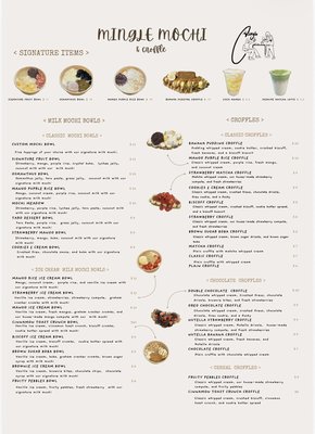 Menu photo 3 Mingle Mochi & Croffle Rosemead, CA