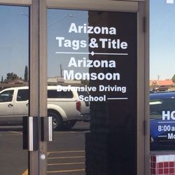 Az Monsoon Defensive Driving School - Front door of business