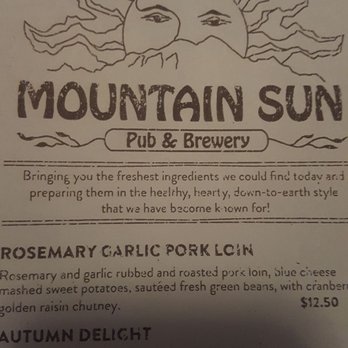 Mountain Sun Pub & Brewery - Pubs Near Me - Boulder, Colorado Mountain Sun Pub & Brewery - Pubs Near Me - Boulder, Colorado