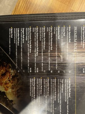 Menu photo 7 Sushi Moto Oak Harbor, WA
