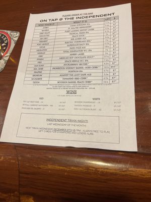 The Independent Beer Bar by null