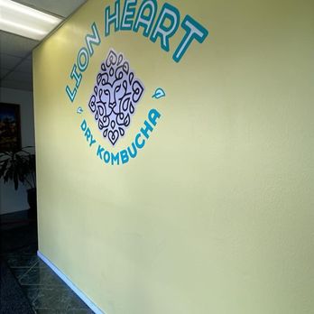 Lion Heart Kombucha - Main entry wall. - Wholesale Stores Near Me - Portland, Oregon Lion Heart Kombucha - Main entry wall. - Wholesale Stores Near Me - Portland, Oregon