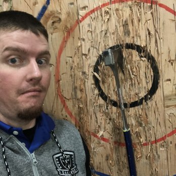 SoCal Axe - Temecula - Nailed it or axed it. Something of other haha - Axe Throwing Near Me - Temecula, California