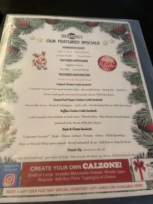Menu photo 8 Mr. Ventry's Pizza on the Boulevard Niagara Falls, NY