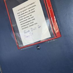 US Post Office - Press the bell button harder, he says