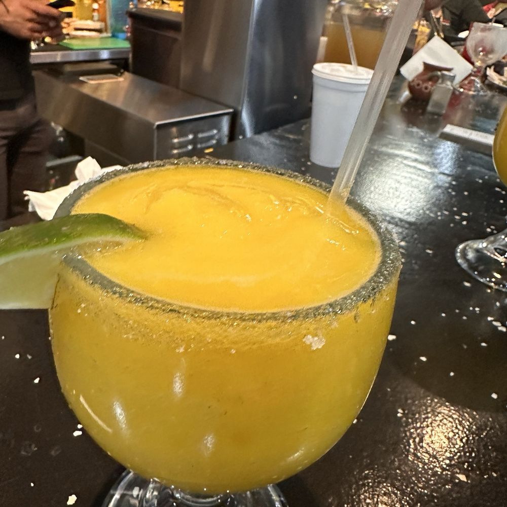 Veronica's Mexican Restaurant - Not so virgin mango margarita with don julio - Mexican Near Me - Louisville, Kentucky Veronica's Mexican Restaurant - Not so virgin mango margarita with don julio - Mexican Near Me - Louisville, Kentucky