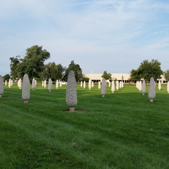 Field of Corn Sculpture - Public Art Near Me - Dublin, Ohio