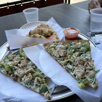 O Sole Mio - Chicken Caesar Slice - Pizza Near Me - Stony Brook, New York