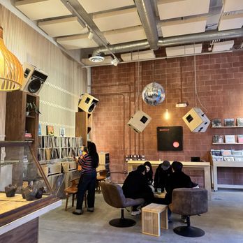 Established Today - listen to your own records & seating! - Coffee & Tea Near Me - Los Angeles, California