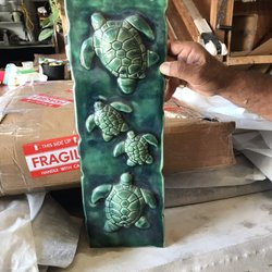 Maui Ceramics - Turtle plaque!