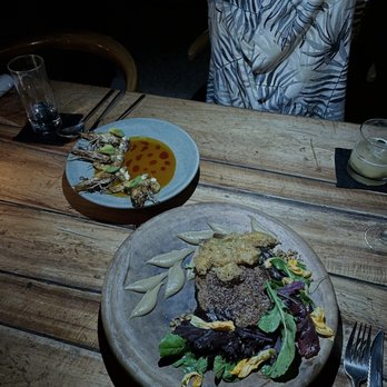 ARCA - Roasted Local Squash & Seared Prawns - Cocktail Bars Near Me - Tulum, ROO